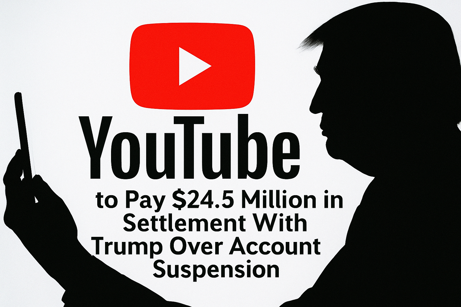 YouTube to Pay $24.5 Million in Settlement With Trump Over Account Suspension