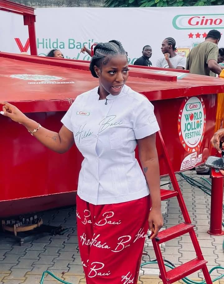 Guinness World Record Recognizes Hilda Baci for Largest Serving of Nigerian Jollof Rice