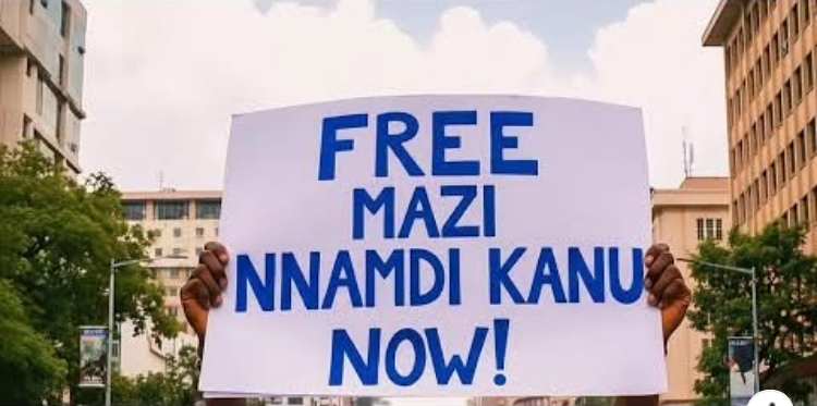 Nigeria Police Block Peaceful #FreeNnamdiKanuNow Protesters, Seize Vehicles, Driver and Posters