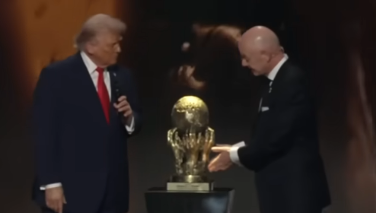 President Trump Wins Inaugural FIFA Peace Prize