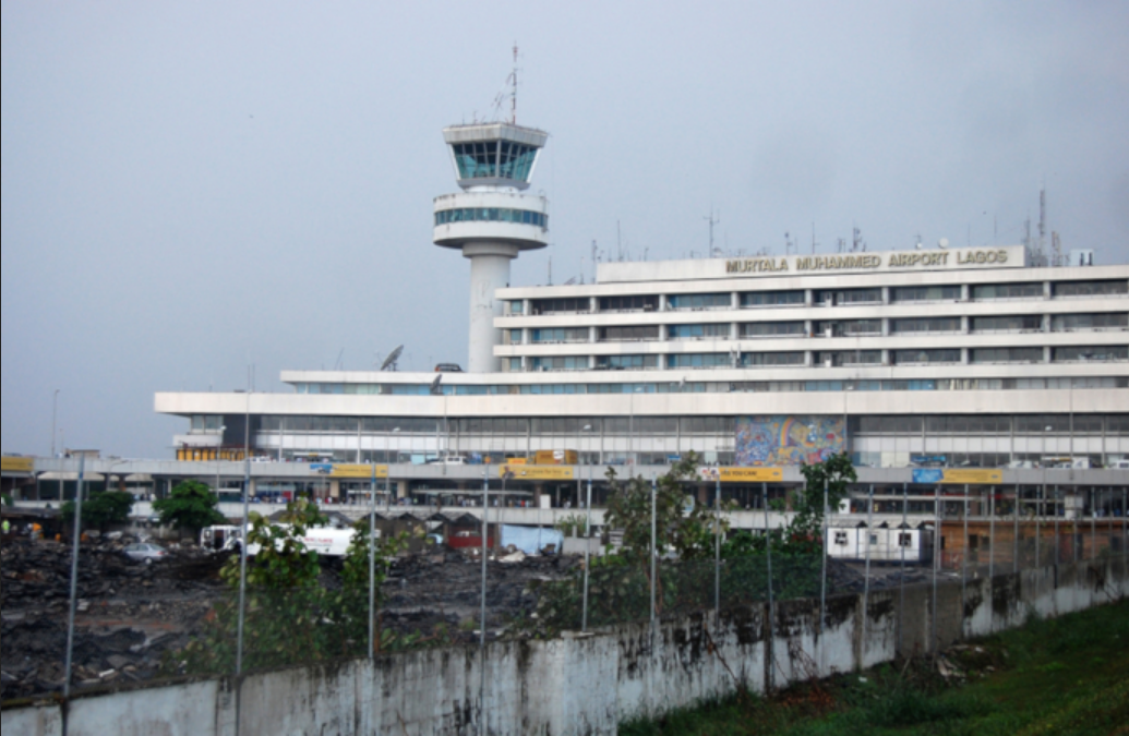 Major Fire at Lagos International Airport Terminal Grounds Airfield